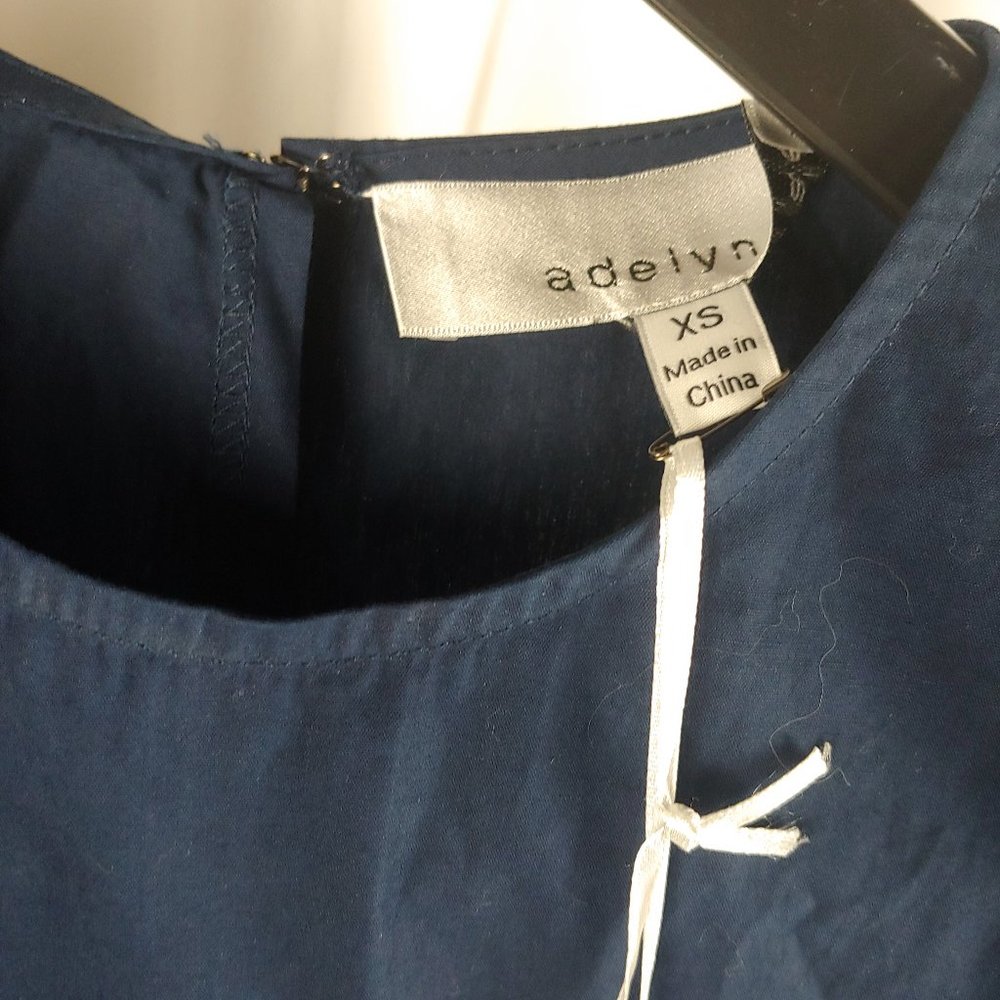 Adelyn Rae - Navy Priscilla L/S - Picture 2 of 5